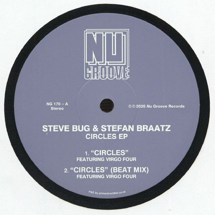 Steve Bug & Stefan Braatz – Circles EP (12", Nu Groove Records, 2026) Front Cover