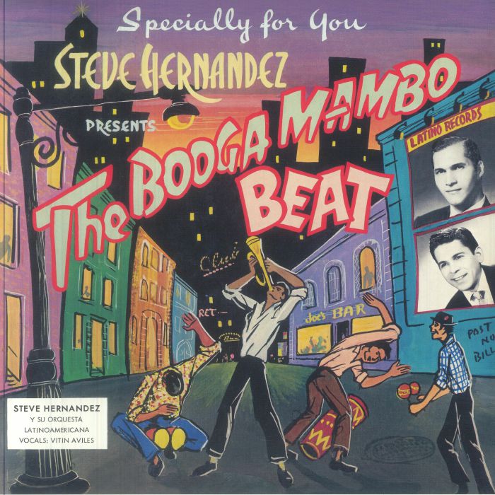 Steve Hernandez Y Su Orquesta Latinoamericana – The Booga Mambo Beat (LP, Rocafort Records, 2026) Front Cover