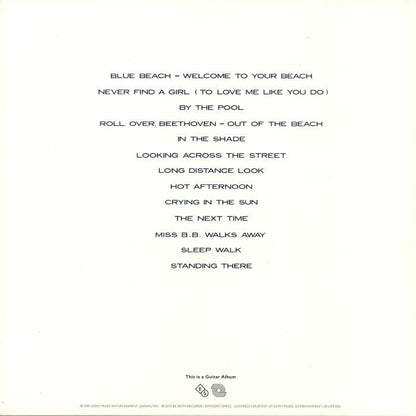 Steve Hiett – Down On The Road By The Beach (LP, Gatefold, Efficient Space, 2019) Back Cover