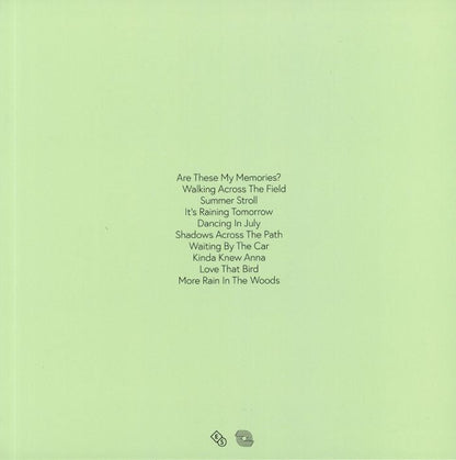 Steve Hiett – Girls In The Grass (LP, Efficient Space, 2019) Back Cover