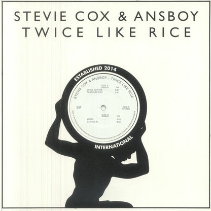Stevie Cox Ansboy – Twice Like Rice (12", Rhythm Section International, 2026) Front Cover