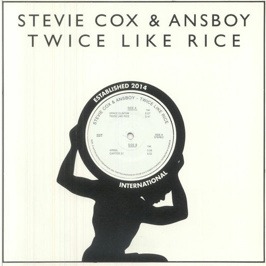 Stevie Cox / Ansboy – Twice Like Rice (12", Rhythm Section International, 2026) Front Cover