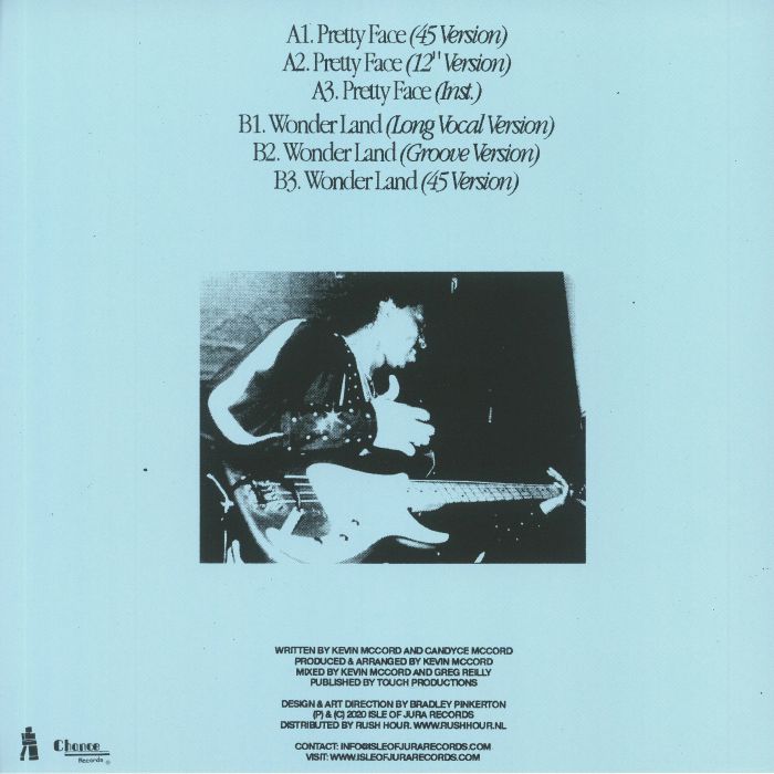 Stinger J. – Pretty Face (12", Isle Of Jura, 2020) Back Cover