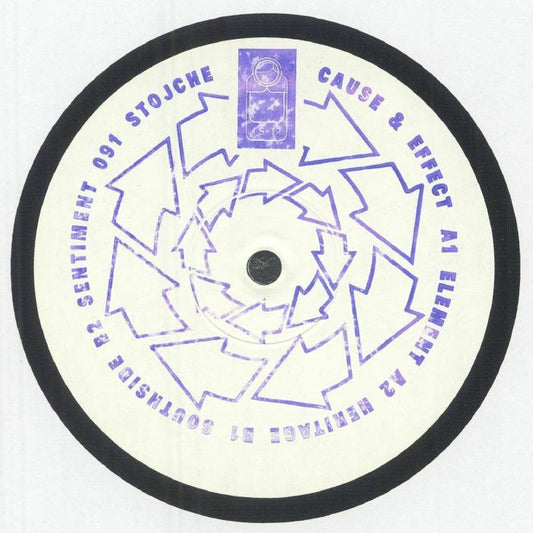 Stojche – Cause & Effect (12", Dolly, 2025) front cover