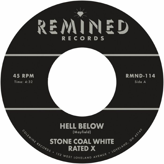 Stone Coal White – Hell Below (7", (indie exclusive, Colemine, 2026) Front Cover