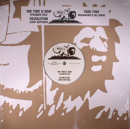Stranger Cole / Leroy Heptones / Bullwackies All Stars – The Time Is Now / Revolution / Take Time (12", Wackie's, 2002) Front Cover