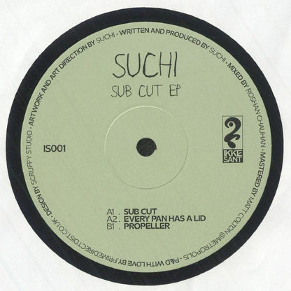 Suchi – Sub Cut EP (12", Ikke Sant, 2026) Front Cover