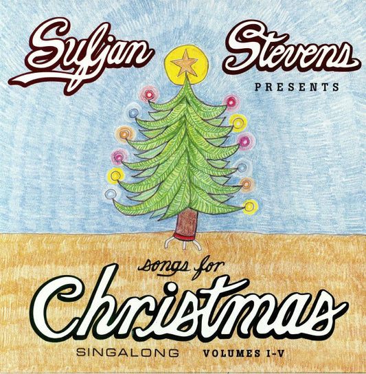 Sufjan Stevens – Songs For Christmas (Box Set+5x12", Asthmatic Kitty Records, 2021) front cover