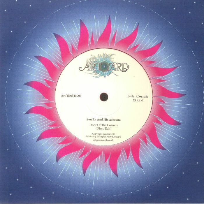 Sun Ra Quartet / Sun Ra And His Arkestra – Dance Of The Cosmo Aliens / Door Of The Cosmos (7", Magenta, Art Yard, 2022) Back Cover