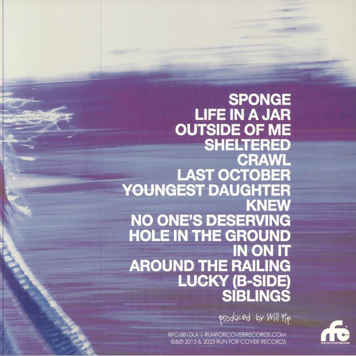 Superheaven – Jar (10th Anniversary Edition) (LP, Olive Green, 10 Year Anniversary Edition, Run For Cover Records, 2023) Back Cover