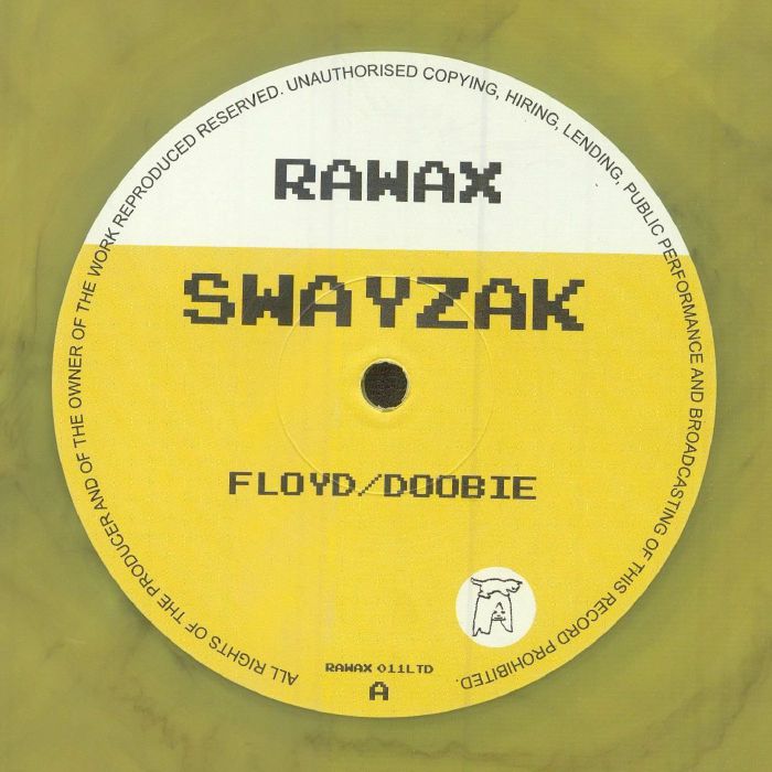 Swayzak – Floyd / Doobie (12", Transparent Yellow, Rawax, 2025) Front Cover