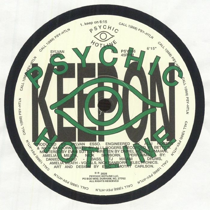 Sylvan Esso – WDID (12", Psychic Hotline, 2026) Back Cover