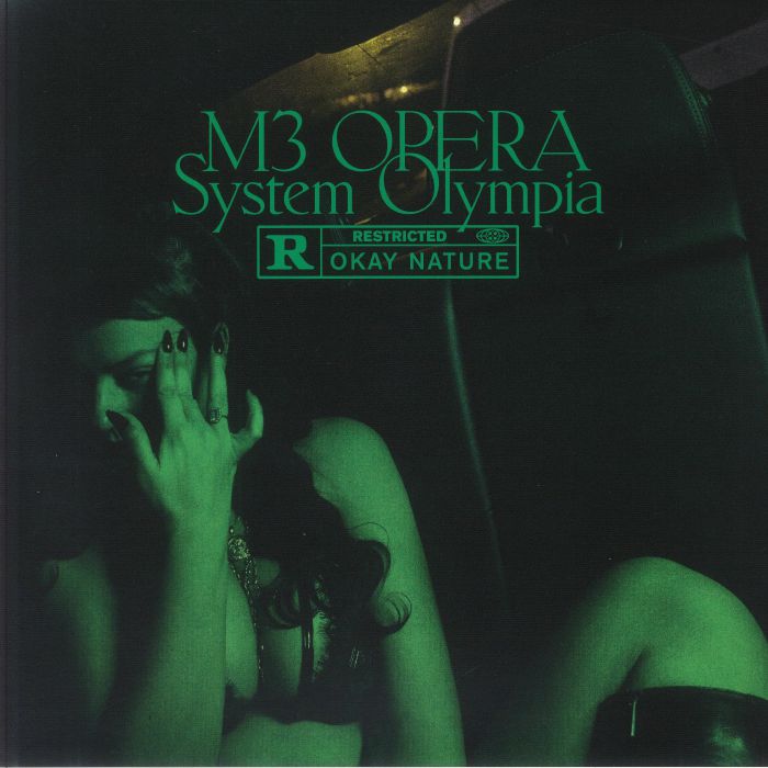System Olympia – M3 Opera (12", Green & Black Marble, Okay Nature Records, 2025) Front Cover