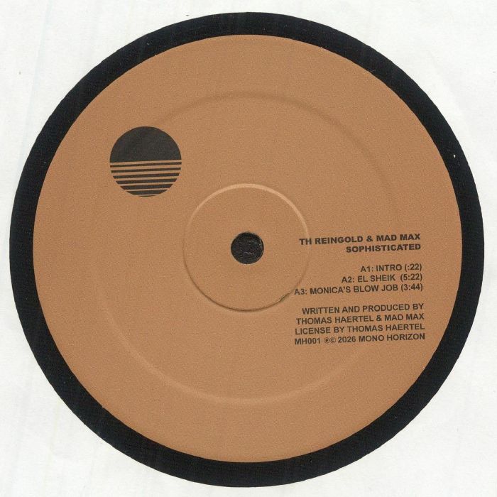 TH Reingold Mad Max – Sophisticated (12", Mono Horizon, 2026) Front Cover