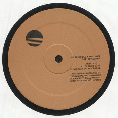 TH Reingold Mad Max – Sophisticated (12", Mono Horizon, 2026) Front Cover