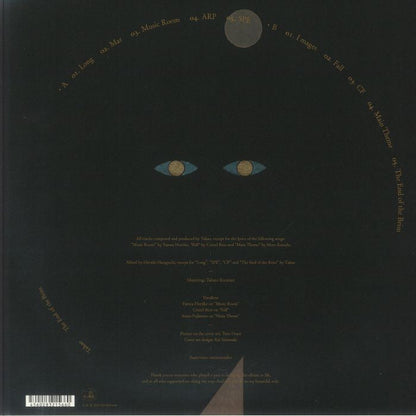 Takao – The End Of The Brim (LP, EM Records, 2025) Back Cover