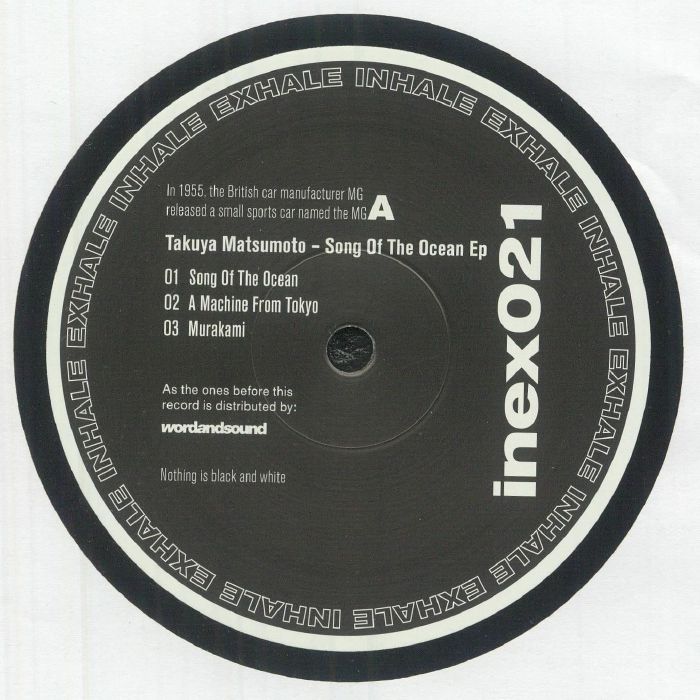 Takuya Matsumoto – Song Of The Ocean EP (12", Inhale Exhale Records, 2026) Front Cover