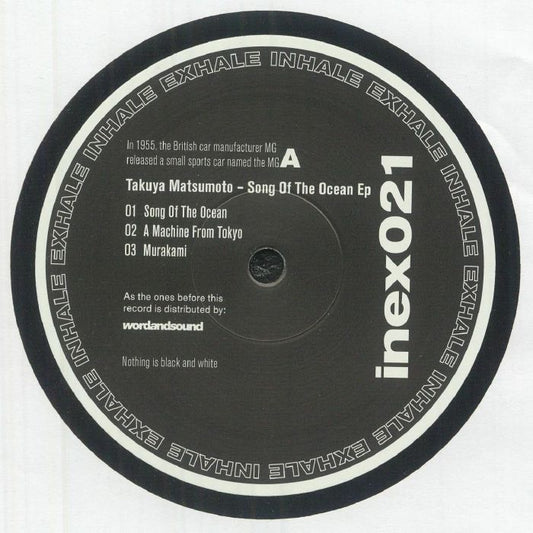 Takuya Matsumoto – Song Of The Ocean EP (12", Inhale Exhale Records, 2026) Front Cover
