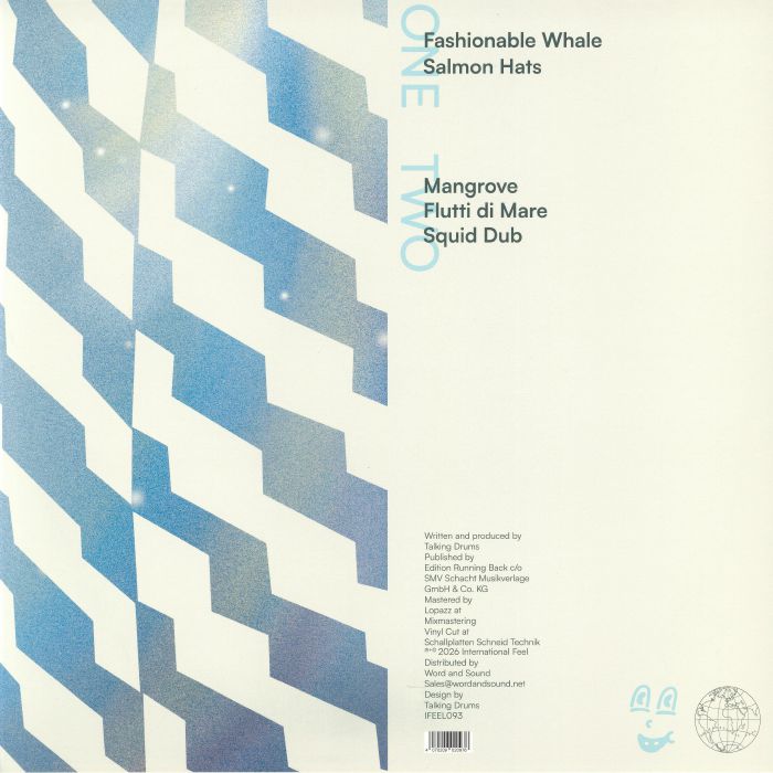 Talking Drums – Pier Pressure (12", International Feel Recordings, 2026) Back Cover