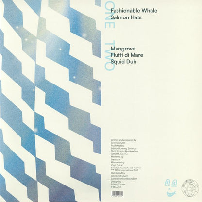 Talking Drums – Pier Pressure (12", International Feel Recordings, 2026) Back Cover