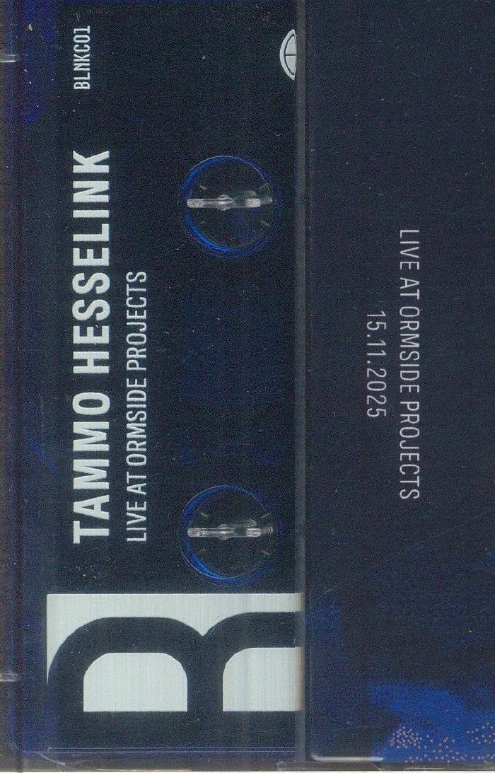 Tammo Hesselink – Live At Ormside Projects (Cassette, Blank Mind, 2026) Back Cover