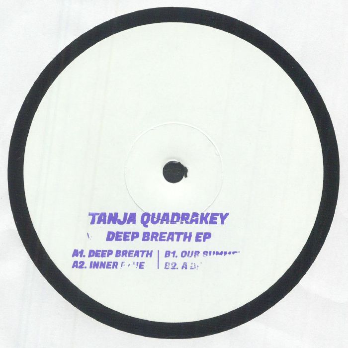 Tanja Quadrakey – Deep Breath EP (12", Tooman Records, 2026) Back Cover