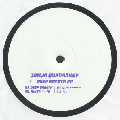 Tanja Quadrakey – Deep Breath EP (12", Tooman Records, 2026) Back Cover