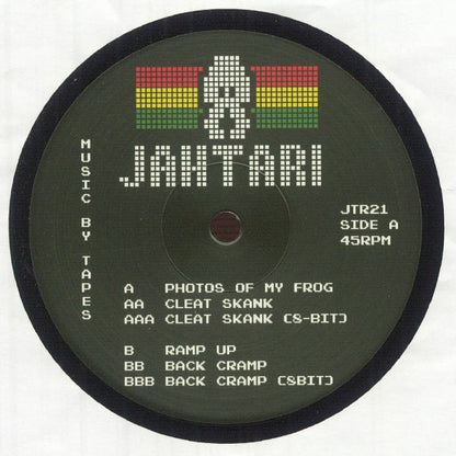 Tapes – Photos of my Frog EP (12", Jahtari, 2025) Front Cover
