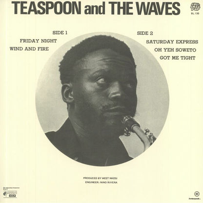 Teaspoon & The Waves – Teaspoon & The Waves (LP, Mr Bongo, 2021) Back Cover