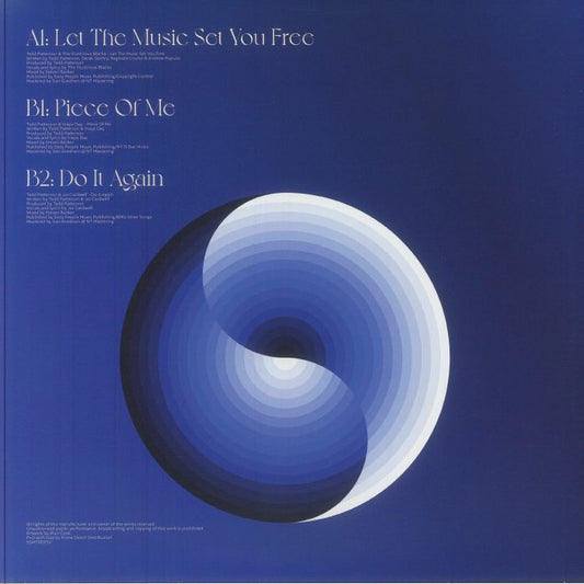 Tedd Patterson , Inaya Day , Joi Cardwell & The Illustrious Blacks – Pieces Of Me EP (12", Blue, Sosure Music, 2026) Back Cover