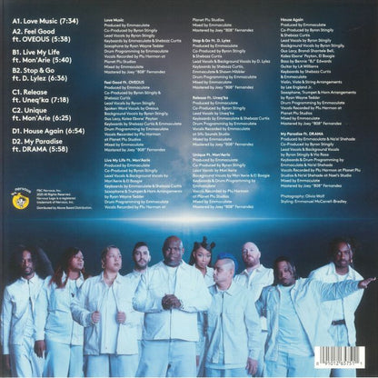 Ten City – The Next Generation (2x12", Nervous Records, 2025) back cover