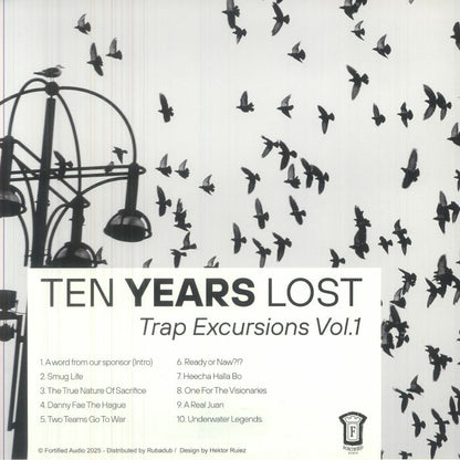Ten Years Lost – Trap Excursions Vol 1 (LP, Fortified Audio, 2026) Back Cover