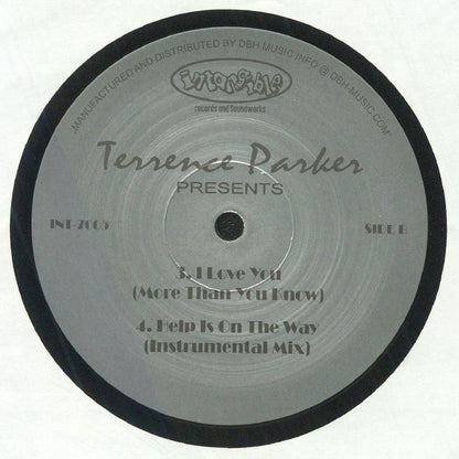 Terrence Parker – Sounds Of Love EP (12", Intangible Records & Soundworks, 2024) Back Cover