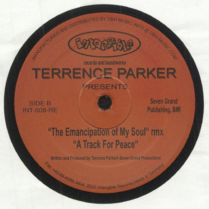 Terrence Parker - The Emancipation Of My Soul (12") (2026) Back Cover