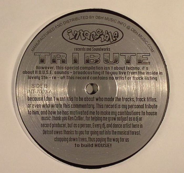 Terrence Parker – Tribute (12", Intangible Records & Soundworks, 2014) Back Cover