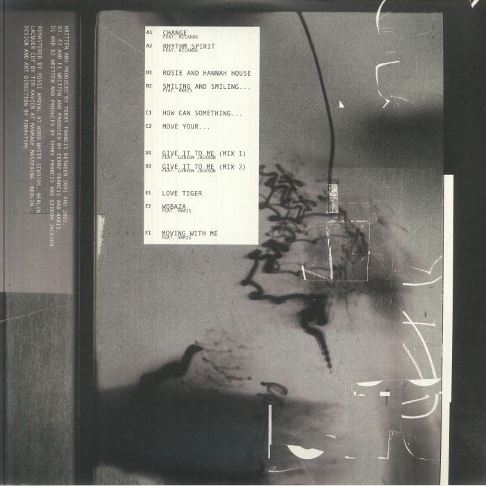 Terry Francis – Digitec (3x12", Gatefold, Sushitech Records, 2026) Back Cover
