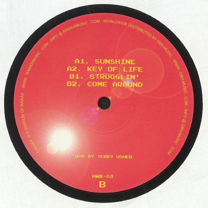 Terry Usher – Sunshine (12", Housewax, 2024) Back Cover