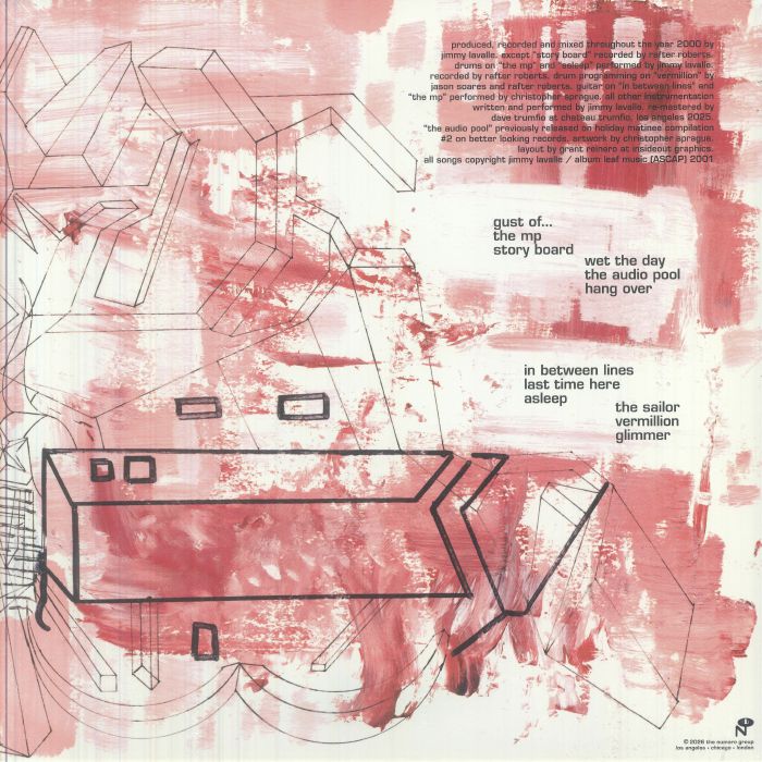 The Album Leaf – One Day I'll Be On Time (2xLP, Numero Group, 2026) Back Cover