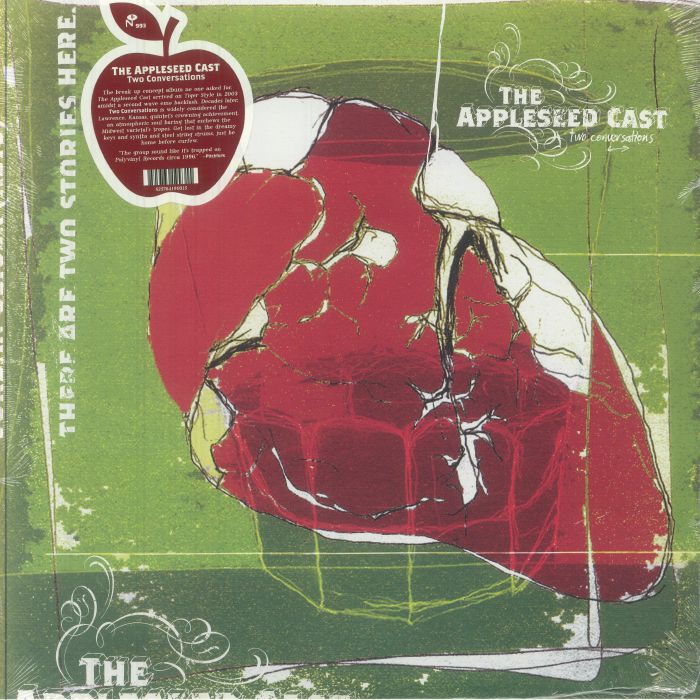 The Appleseed Cast – Two Conversations (LP, Clear Red, Numero Group, 2025) Front Cover