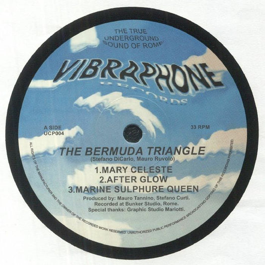 The Bermuda Triangle – The Bermuda Triangle (12", Vibraphone Records, 2023) Front Cover