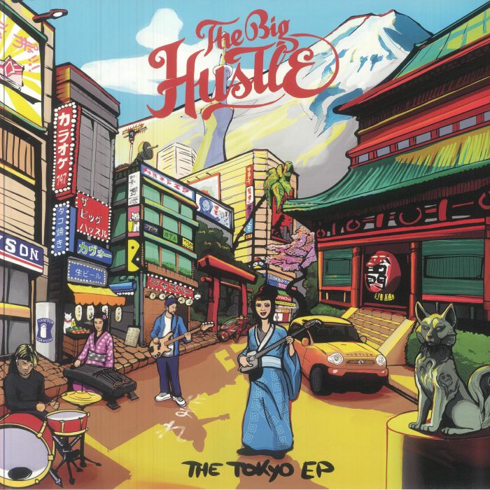 The Big Hustle – The Tokyo EP (12", Betino's Records, 2025) Front Cover