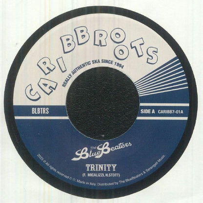 The Bluebeaters – Trinity (7", Caribb Roots, 2023) Front Cover
