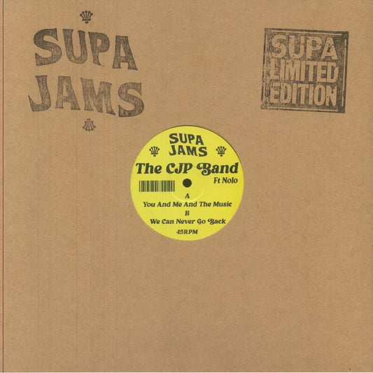 The CJP Band – You And Me And The Music (12", Supa Jams, 0) Front Cover