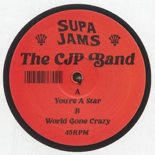 The CJP Band – You're A Star (12", Supa Jams, 2026) Front Cover