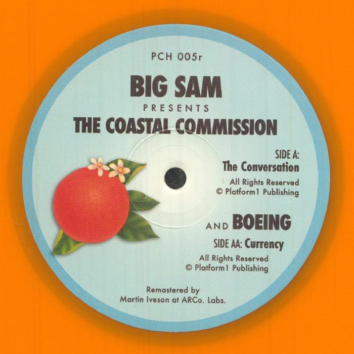 The Coastal Commission / Boing – The Conversation (reissue) (12", Pacific Coast House, 2026) Front Cover