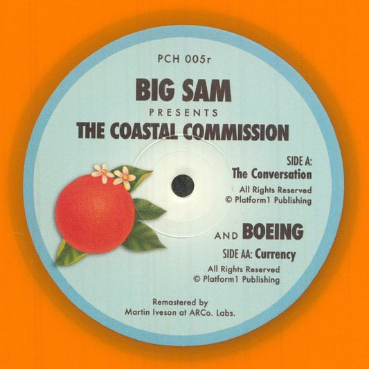 The Coastal Commission / Boing – The Conversation (reissue) (12", Pacific Coast House, 2026) Front Cover