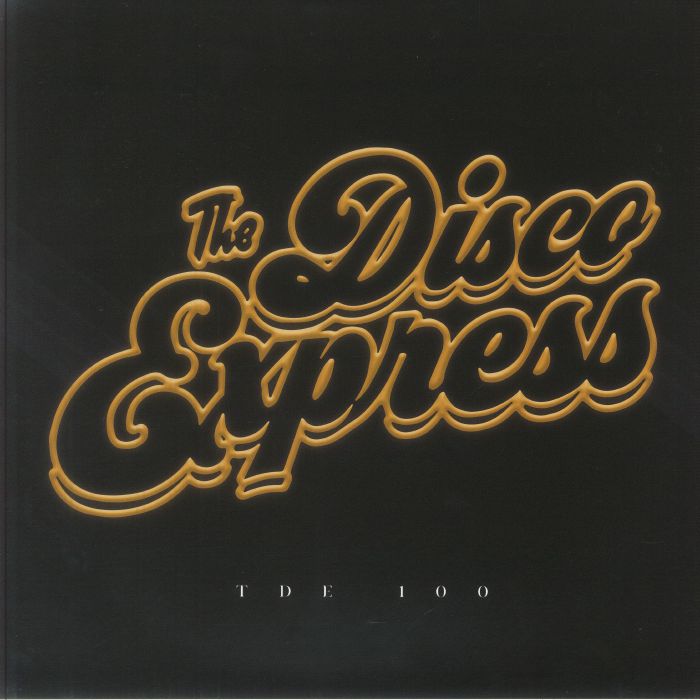 Various – The Disco Express: TDE 100 (2x12", The Disco Express, 2025) front cover