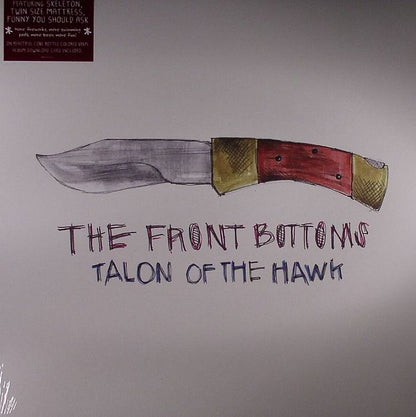 The Front Bottoms – Talon Of The Hawk (LP, Bar/None Records, 2013) Front Cover