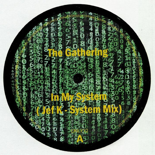 The Gathering – In My System (Jef K - System Mix) (12", Only One Music, 2018) Front Cover