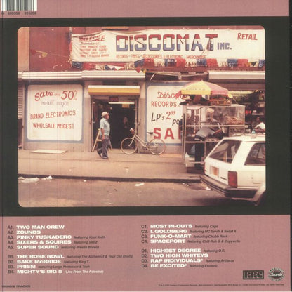 The High & Mighty – Sound Of Market (2xLP, Eastern Conference Records, 2025) Back Cover